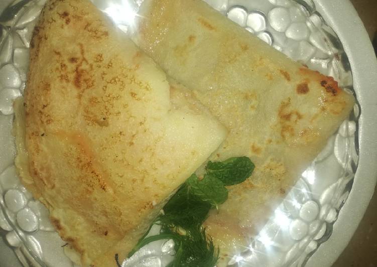 Chicken crepe