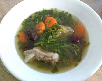 Easy Recipe  Watercress Pork Rib Soup Savory Delicious