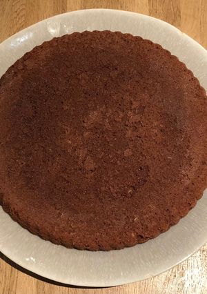 Une photo de Fondant à la crème de marron et chocolat