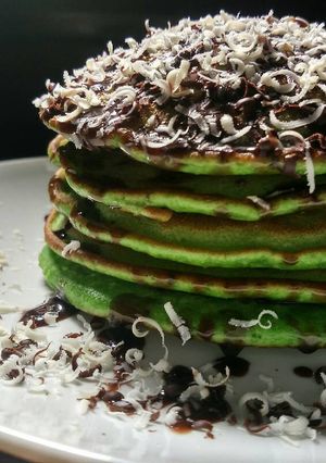Foto resep Pancake Pandan