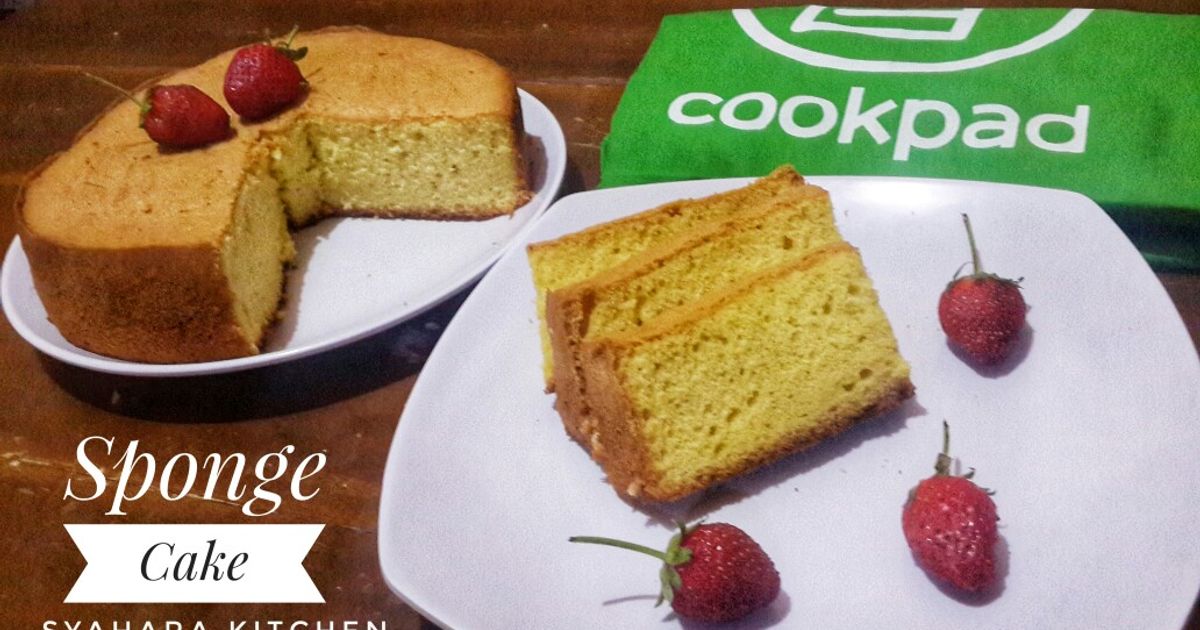 Sp Cake Resep Sponge Cake Lembut No Sp oleh Syahara Kitchen - Cookpad