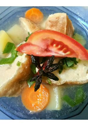 Foto resep Sup Tahu Bakso Ayam