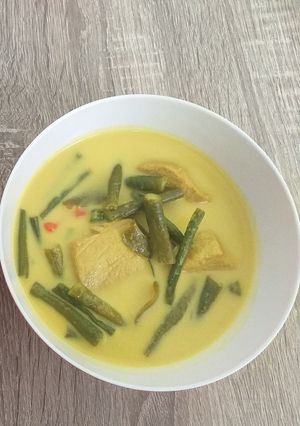 Foto resep Gulai tuna kacang panjang