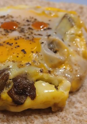 Una foto de Fajita de Huevo con Bastones de Alcachofa