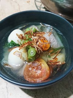 Foto resep Sup Telur Puyuh & Bakso