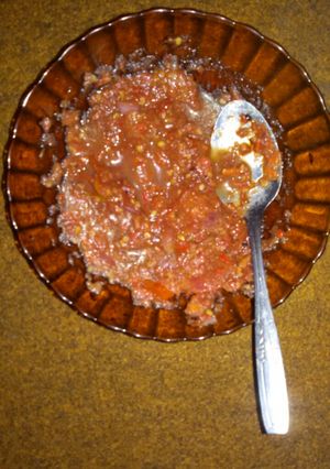 Foto resep Sambal terasi goreng pedas