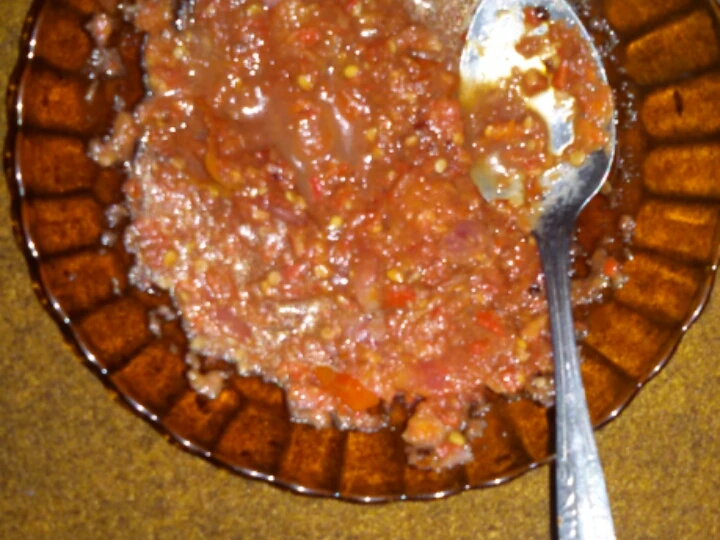 Cara Mudah Membuat Resep Sambal terasi goreng pedas yang Bikin Ngiler Anti Ribet, Lezat Sekali