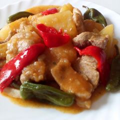A picture of Pancetta & Padron Peppers Casserole.