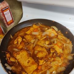 A picture of Braised Tofu.