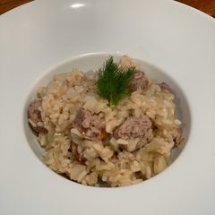 Sausage And Fennel Risotto A picture of Sausage And Fennel Risotto.