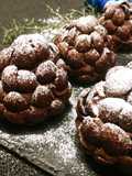Piñas de chocolate y cereales