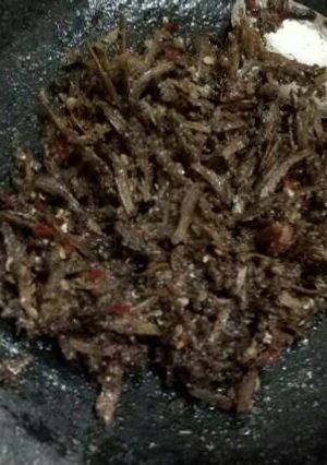 Foto resep Sambel teri kering