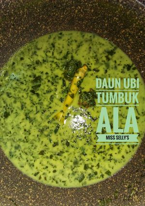 Foto resep Daun Ubi Tumbuk