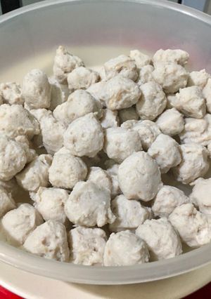 Foto resep Bakso ikan tenggiri Murni (tanpa tepung)