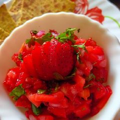 A picture of Strawberry Salsa.