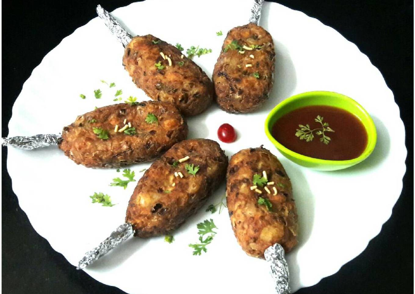 Recipe of Quick Paneer Lollipops