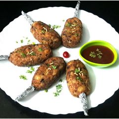 A picture of Paneer Lollipops.