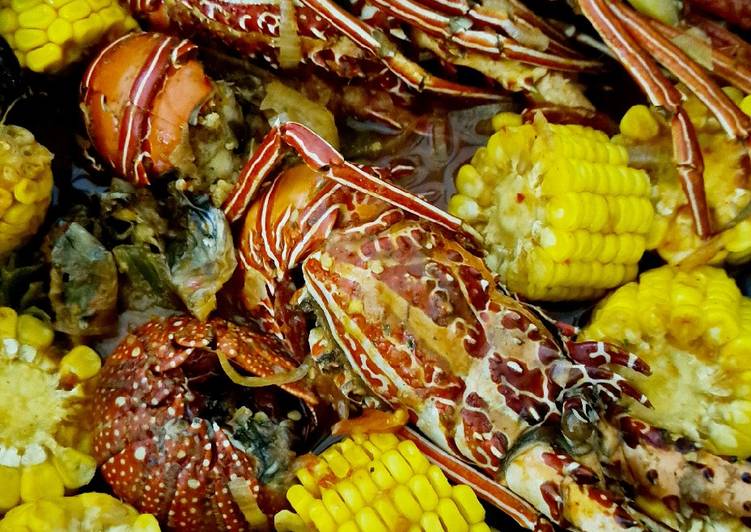 Bagaimana Membuat Udang lobster saus padang, Bikin Ngiler