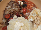Gluten free Medallion steak with mash & beans