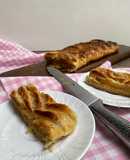 Trenza de brie y ate de membrillo