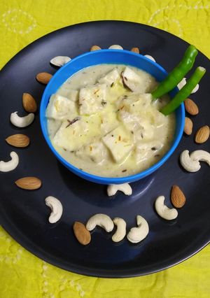 A picture of Nawabi paneer.