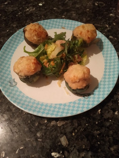 Una foto de Alcachofas rellenas