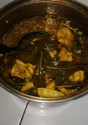 Foto resep Lempah kuning ayam pucuk kedondong