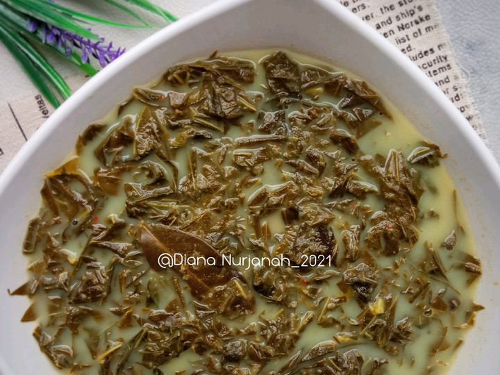 Resep Gulai Daun Singkong Anti Gagal