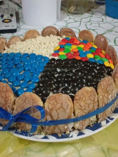 Una foto de Torta colores ♡ económica y deliciosa