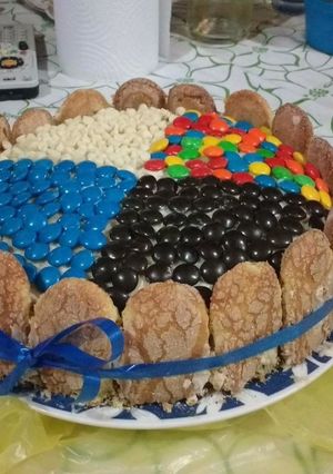 Una foto de Torta colores ♡ económica y deliciosa
