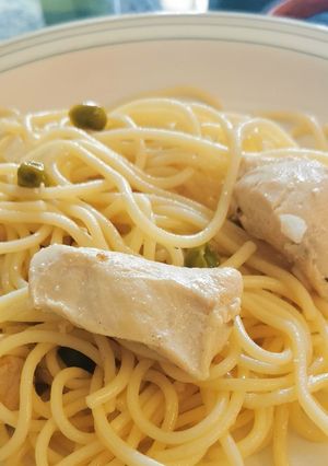 Una foto de Pasta al limón