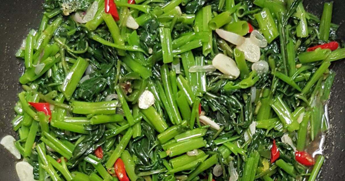 10 895 resep  tumis  kangkung  enak  dan  sederhana Cookpad