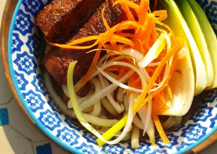 Recipe of Quick Braised belly of pork ramen 🍜