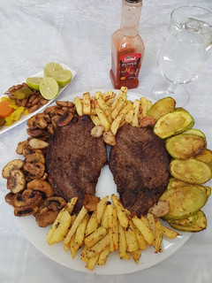 عکسی از دستور استیک گوشت گوساله