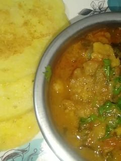 செட் தோசை வடகறி(Set dosai vadacurry recipe in tamil) செய்முறை முக்கிய புகைப்படம்