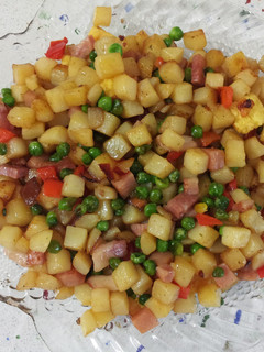 Una foto de Patatas tres delicias