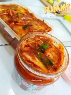 Foto resep Korean Inspired : Baechu Kimchi (Kimchi Sawi Putih)
