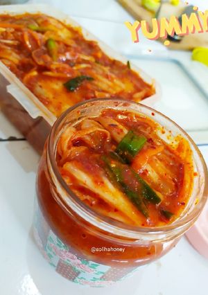 Foto resep Korean Inspired : Baechu Kimchi (Kimchi Sawi Putih)
