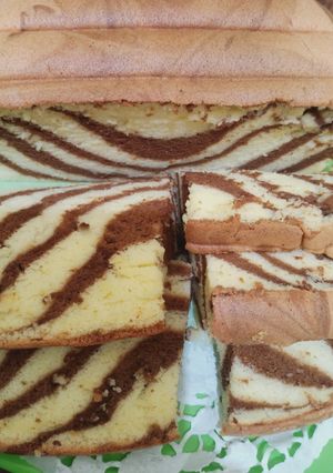Foto resep Zebra cake