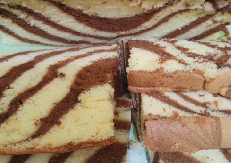 Bahan memasak Zebra cake, Sempurna