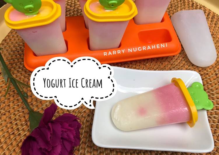 Bagaimana mengolah Yogurt Ice Cream, Enak Banget