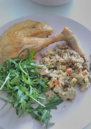 Une photo de Poulet fermier à ma façon