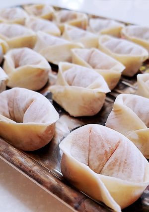 鮮肉蝦餛飩 的食譜成品照片