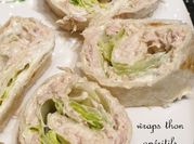 Une photo de wrap apéro