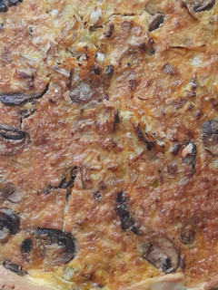Foto de Quiche de Cogumelos, Alho Francês e Cenoura