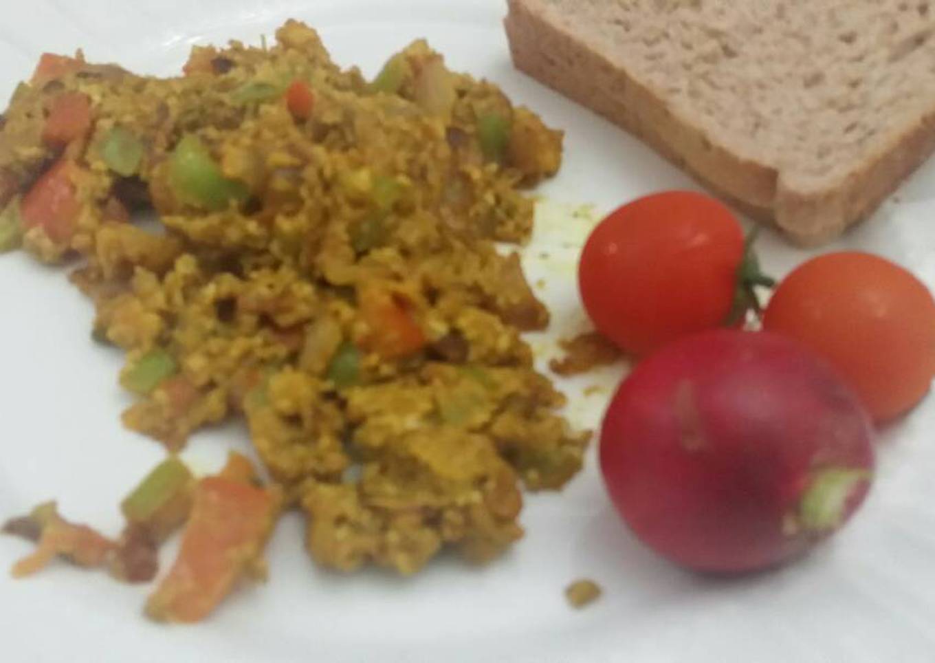 Indian egg bhurji