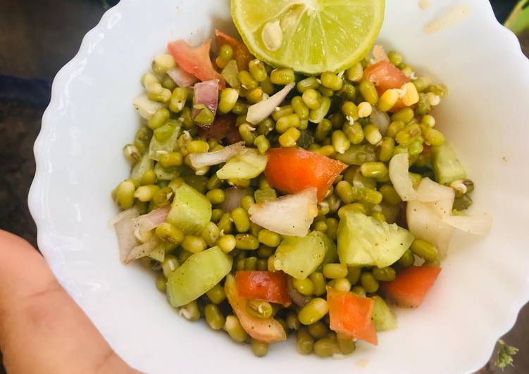 Easiest Way to Make Quick Moong dal sprouts Cooking Basics for Beginners