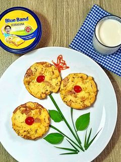 Foto resep Omlet Makaroni