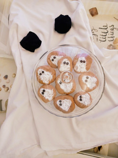 Una foto de Galletas Amerikaner: Fantasmitas Halloween