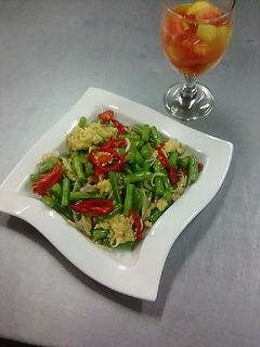 Foto resep Tumis buncis telor